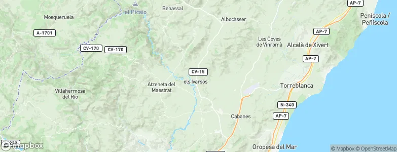 La Bodega, Spain Map