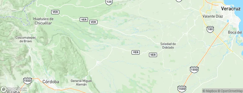 La Bomba, Mexico Map