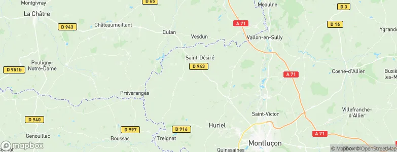 La Boutellière, France Map