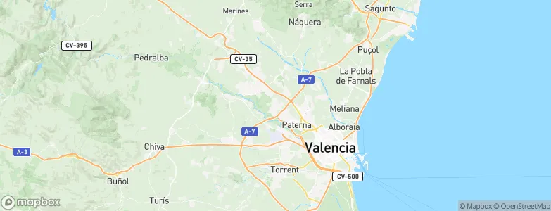 La Cañada, Spain Map