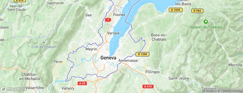 La Capite, Switzerland Map