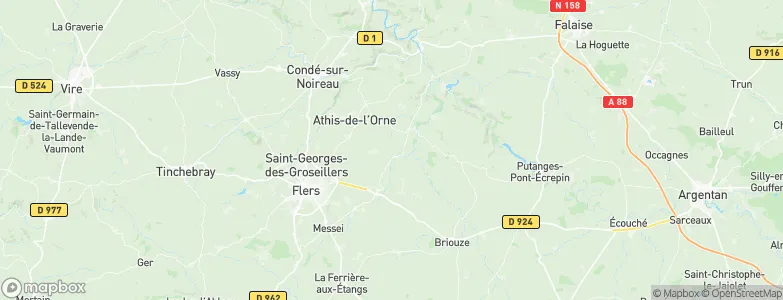 La Carneille, France Map