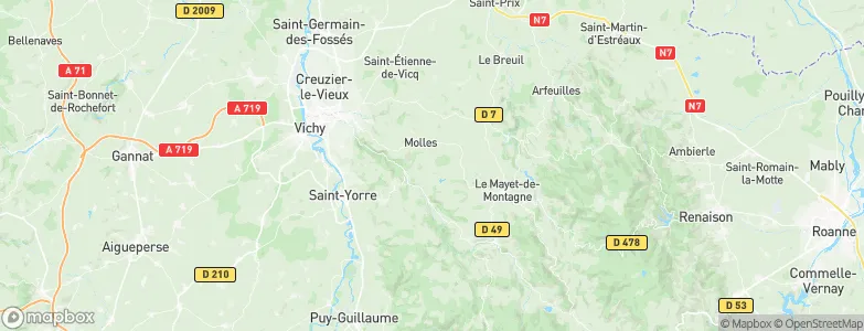 La Chapelle, France Map