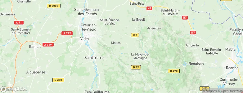 La Chapelle, France Map