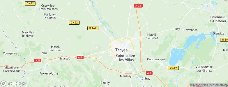 La Chapelle-Saint-Luc, France Map