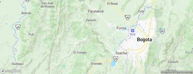 La Chorrera, Colombia Map