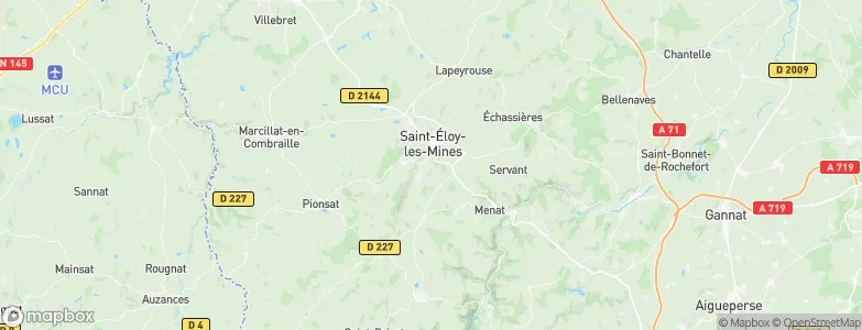 La Cité, France Map
