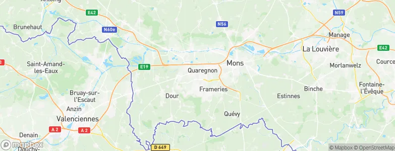 La Courbette, Belgium Map