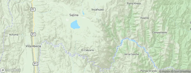 La Cueva, Bolivia Map