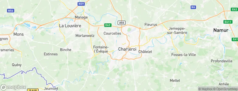 La Docherie, Belgium Map