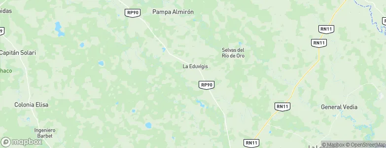 La Eduvigis, Argentina Map