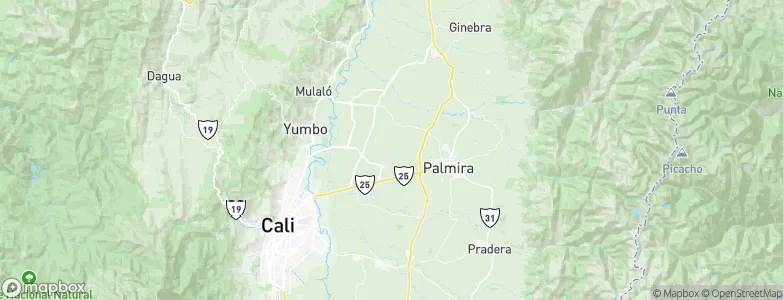 La Esmeralda, Colombia Map