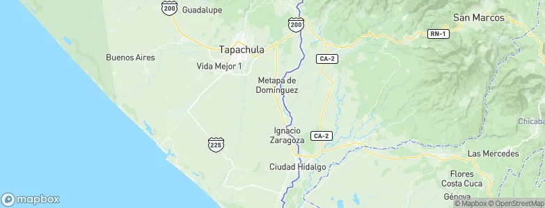 La Esperañza, Mexico Map