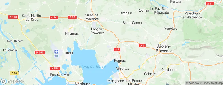 La Fare-les-Oliviers, France Map