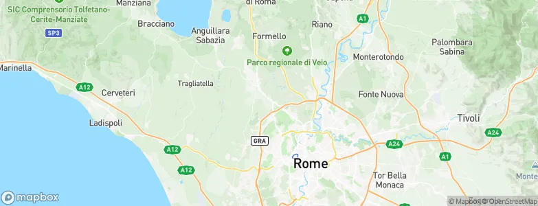 La Giustiniana, Italy Map