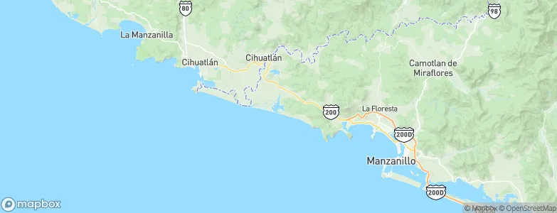 La Guayabilla, Mexico Map