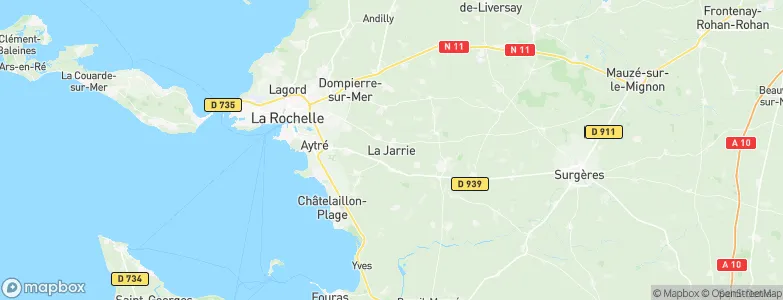 La Jarrie, France Map