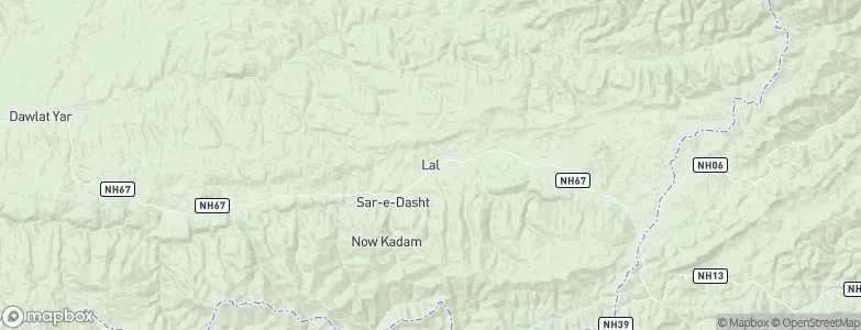 La‘l, Afghanistan Map