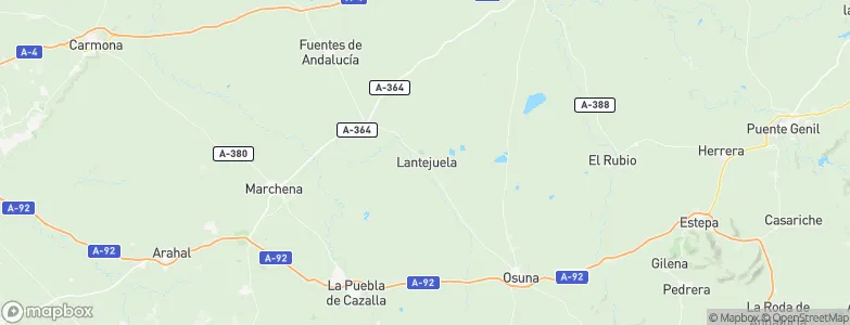 La Lantejuela, Spain Map
