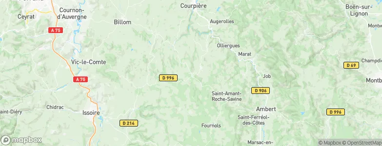 La Leyras, France Map