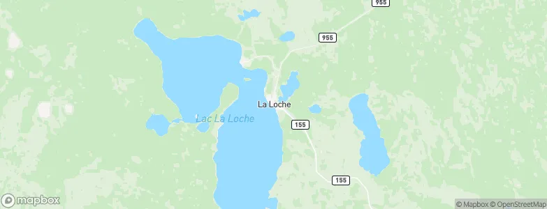 La Loche, Canada Map