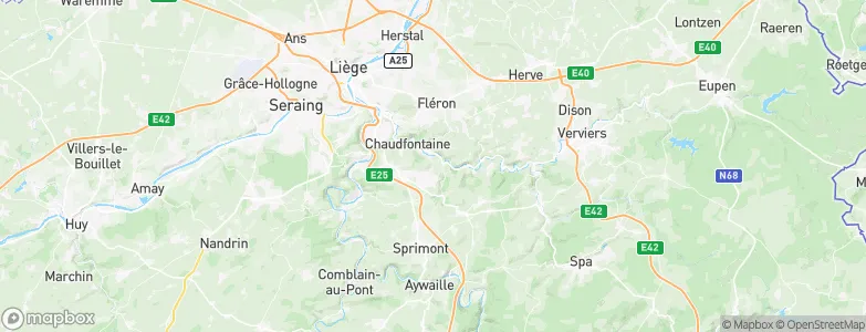 La Lonhienne, Belgium Map