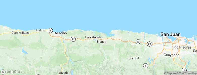 La Luisa, Puerto Rico Map