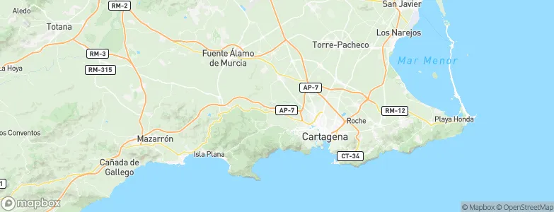 La Magdalena, Spain Map
