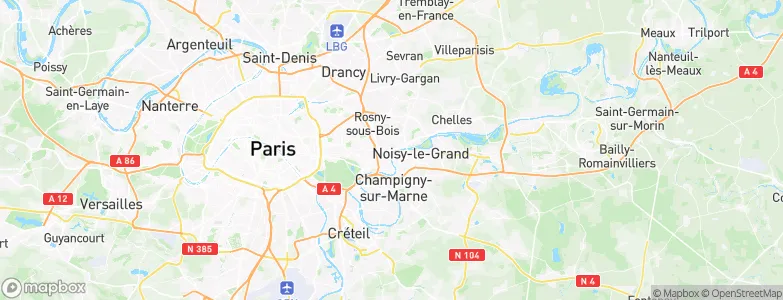 La Maltournée, France Map