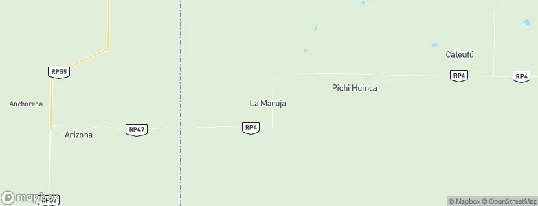 La Maruja, Argentina Map