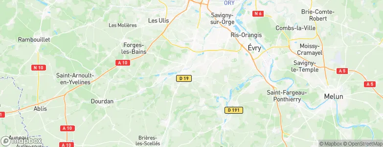 La Norville, France Map