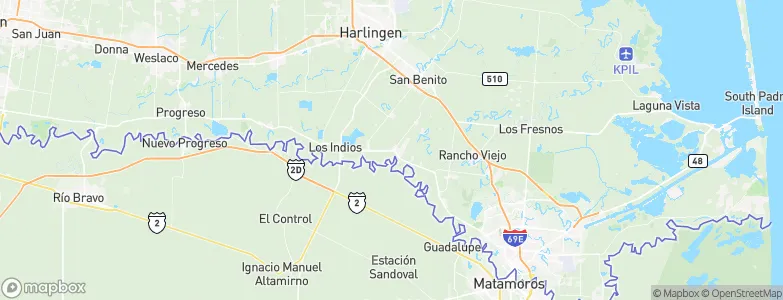 La Paloma, United States Map