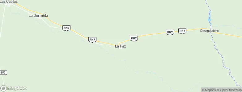 La Paz, Argentina Map