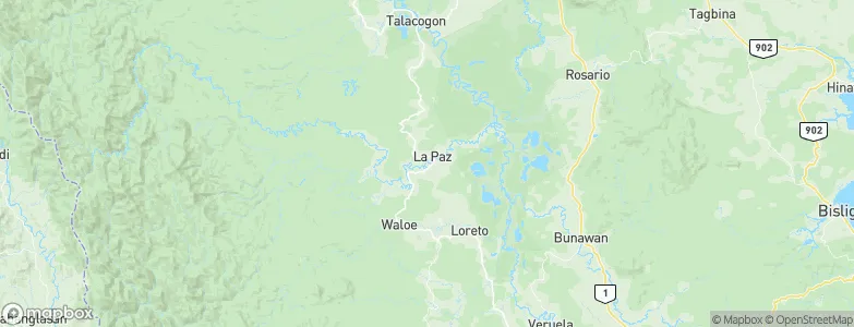 La Paz, Philippines Map