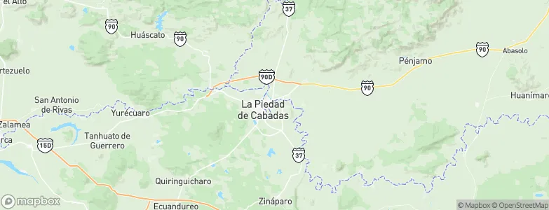 La Piedad, Mexico Map