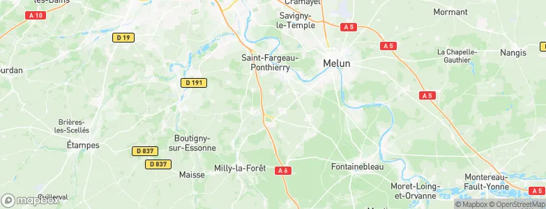 La Planche, France Map