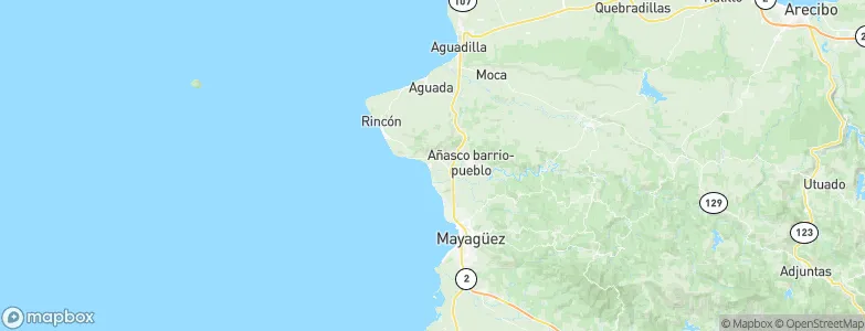 La Playa, Puerto Rico Map