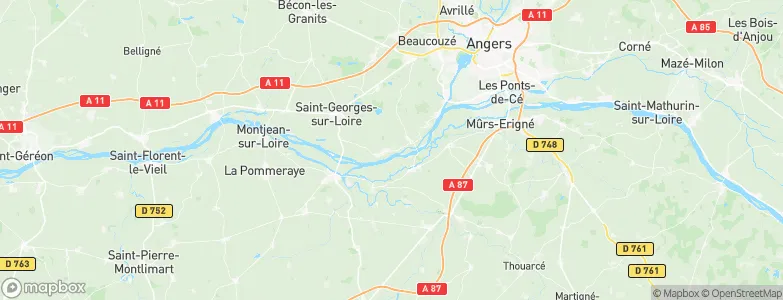 La Possonnière, France Map
