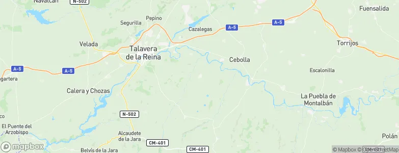 La Pueblanueva, Spain Map