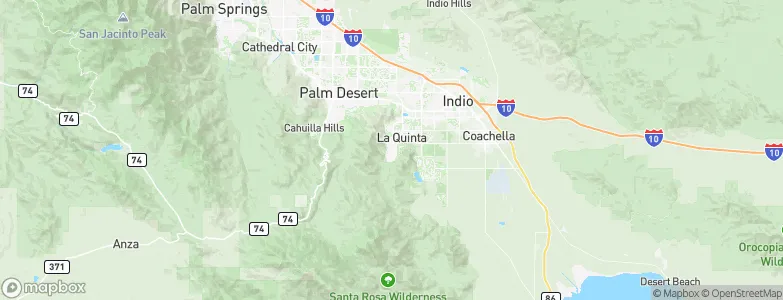 La Quinta, United States Map