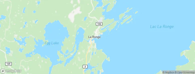 La Ronge, Canada Map