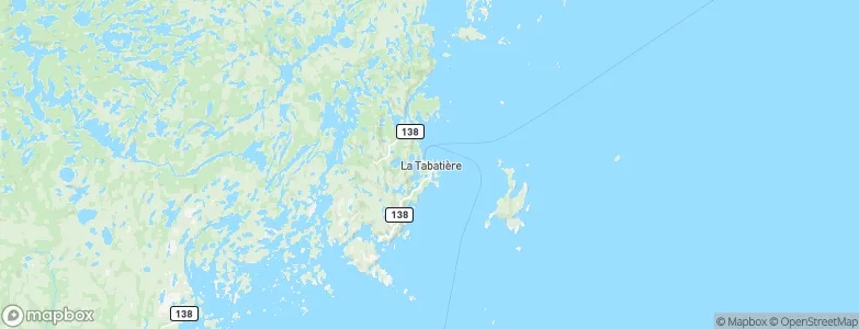 La Tabatière, Canada Map