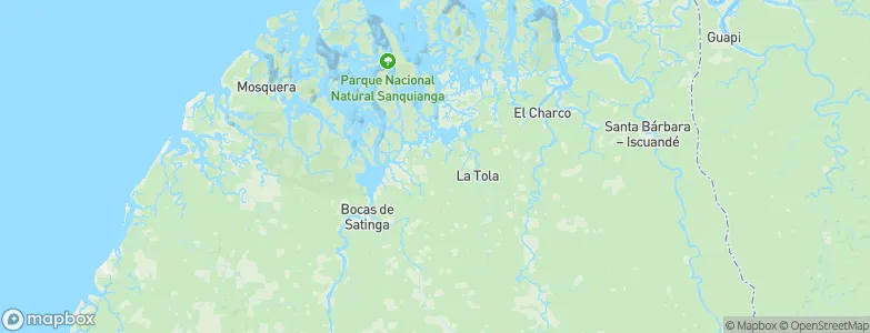 La Tola, Colombia Map