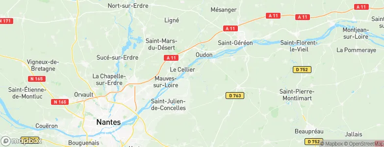 La Varenne, France Map