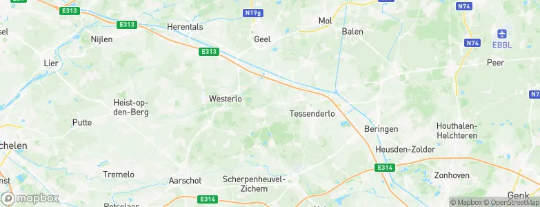 Laakdal, Belgium Map