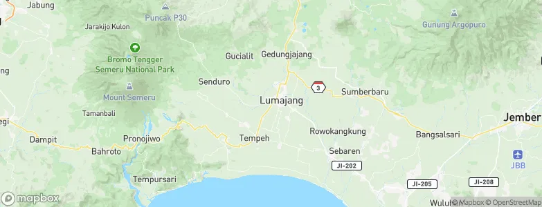 Laban, Indonesia Map