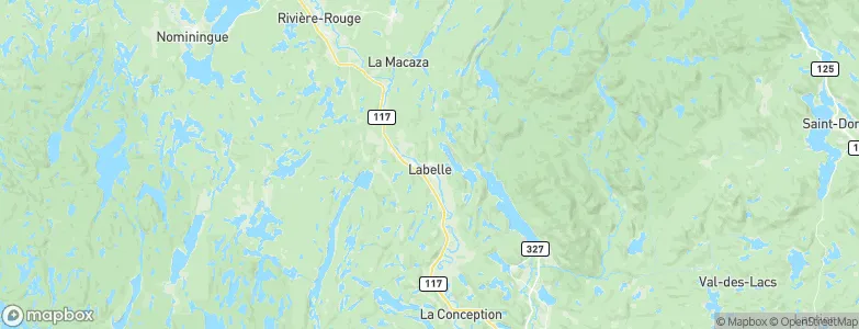 Labelle, Canada Map