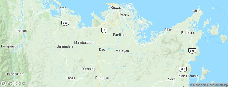 Lacaron, Philippines Map