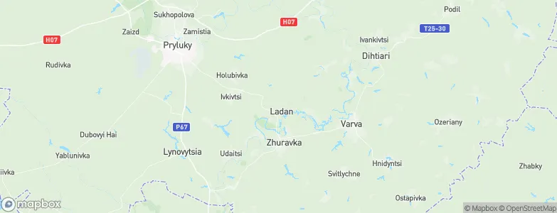 Ladan, Ukraine Map