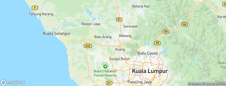 Ladang Seri Kundang, Malaysia Map